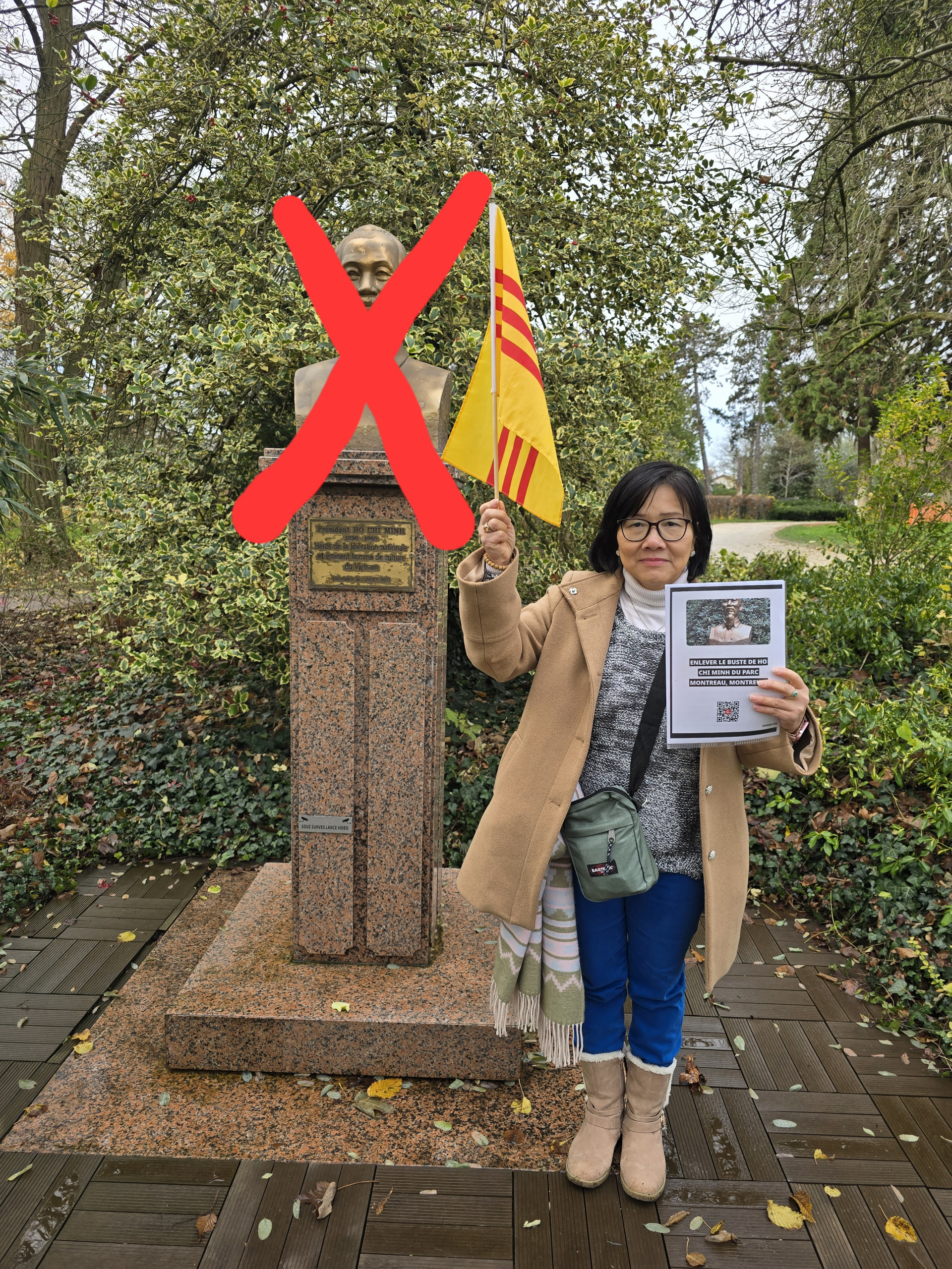 Mémoire et liberté : Une initiative citoyenne pour le retrait du buste d’Ho Chi Minh